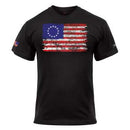 Rothco Colonial Betsy Ross Flag T-Shirt - Black. Item