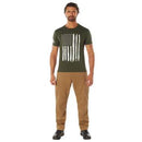 Rothco Distressed US Flag Athletic Fit T-Shirt. Item