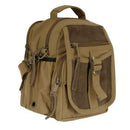 Rothco Vintage Canvas & Leather Travel Shoulder Bag. Item