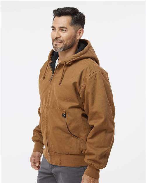 DRI DUCK Cheyenne Boulder Cloth™ Hooded Jacket with Tricot Quilt Lining 5020