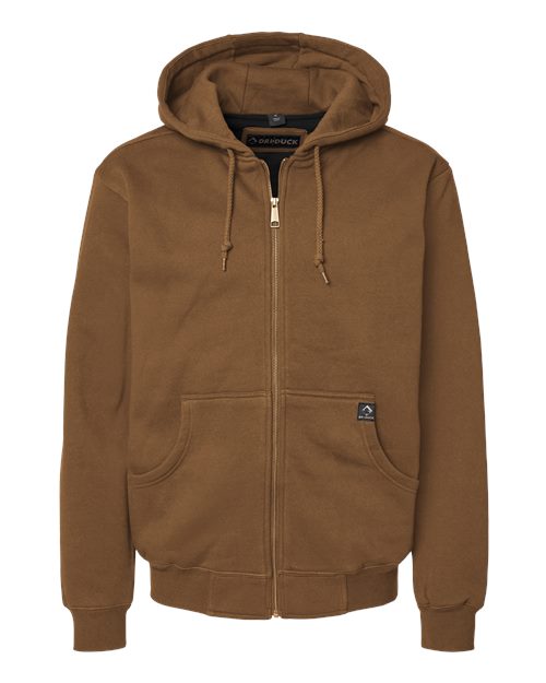 DRI DUCK Crossfire Heavyweight Power Fleece Hooded Jacket with Thermal Lining 7033