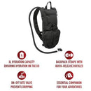 Rothco Rapid Trek Hydration Pack - Black. Item