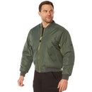 Rothco Enhanced Nylon MA-1 Flight Jacket. Item