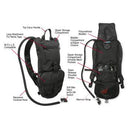 Rothco Rapid Trek Hydration Pack - Black. Item
