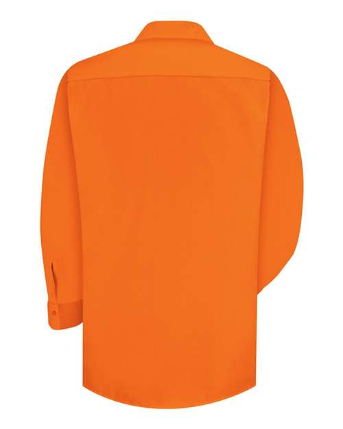 Red Kap Enhanced Visibility Long Sleeve Work Shirt SS14