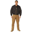 Rothco Enhanced Nylon MA-1 Flight Jacket. Item
