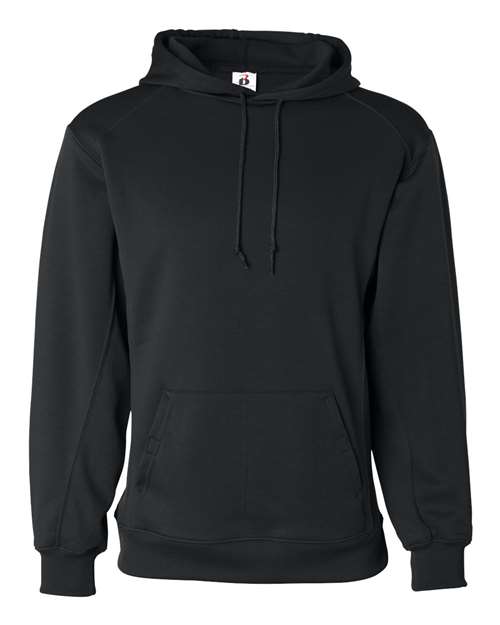 Badger Performance Fleece Hooded Sweatshirt 1454 - Black