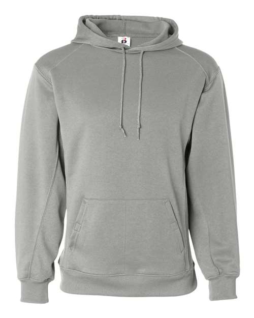Badger Performance Fleece Hooded Sweatshirt 1454 - Silver
