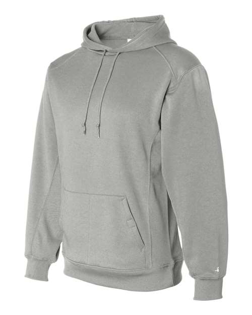 Badger Performance Fleece Hooded Sweatshirt 1454 - Silver