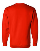 Bayside USA-Made Crewneck Sweatshirt 1102 - Bright Orange