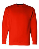 Bayside USA-Made Crewneck Sweatshirt 1102 - Bright Orange