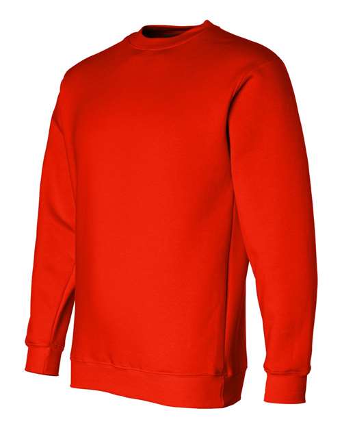 Bayside USA-Made Crewneck Sweatshirt 1102 - Bright Orange