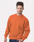 Bayside USA-Made Crewneck Sweatshirt 1102 - Bright Orange