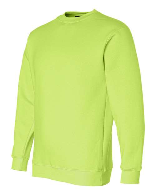 Bayside USA-Made Crewneck Sweatshirt 1102 - Lime Green