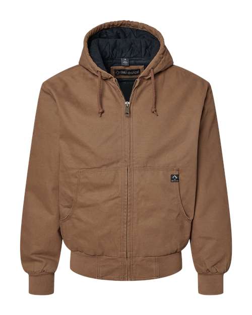 DRI DUCK Cheyenne Boulder Cloth™ Hooded Jacket with Tricot Quilt Lining 5020