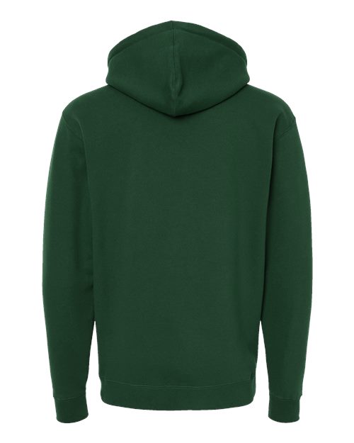 Independent Trading Co. Heavyweight Hooded Sweatshirt IND4000 - Dark Green