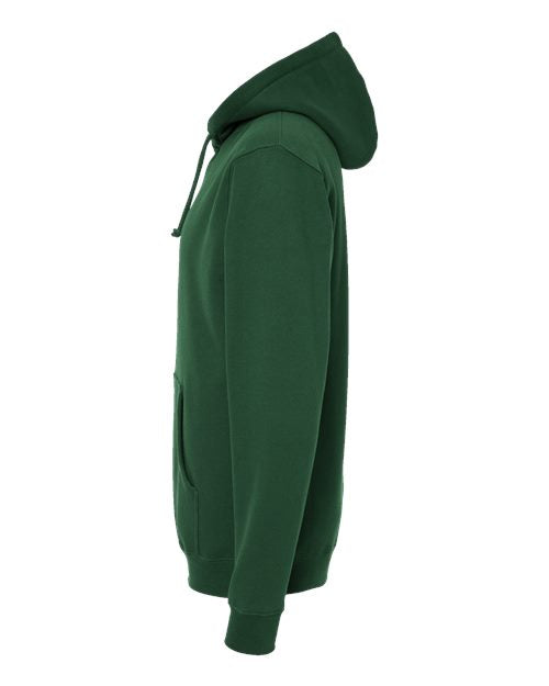 Independent Trading Co. Heavyweight Hooded Sweatshirt IND4000 - Dark Green