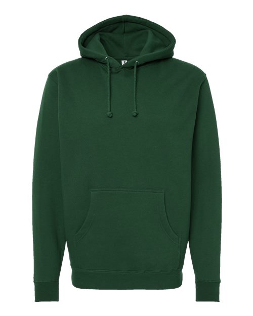 Independent Trading Co. Heavyweight Hooded Sweatshirt IND4000 - Dark Green