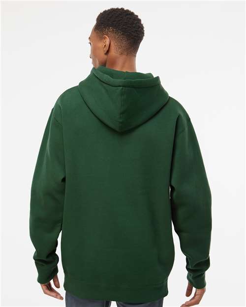 Independent Trading Co. Heavyweight Hooded Sweatshirt IND4000 - Dark Green