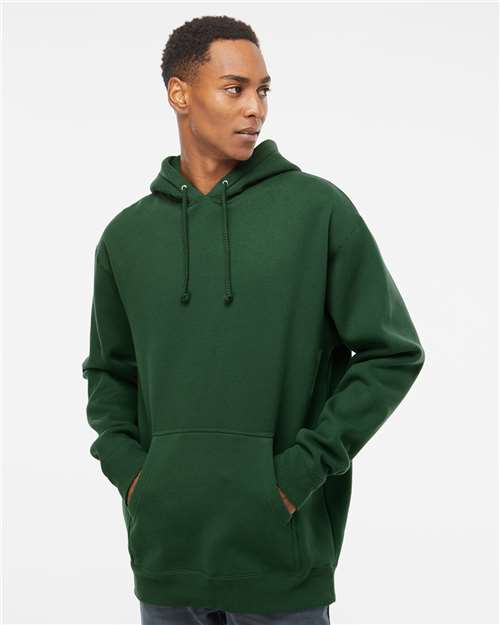 Independent Trading Co. Heavyweight Hooded Sweatshirt IND4000 - Dark Green