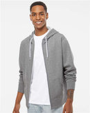 Independent Trading Co. Lightweight Full-Zip Hooded Sweatshirt AFX90UNZ