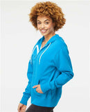 Independent Trading Co. Lightweight Full-Zip Hooded Sweatshirt AFX90UNZ