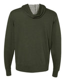 Independent Trading Co. Heathered French Terry Full-Zip Hooded Sweatshirt PRM90HTZ