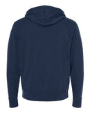 Independent Trading Co. Heathered French Terry Full-Zip Hooded Sweatshirt PRM90HTZ