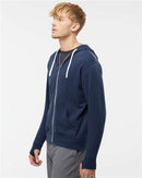 Independent Trading Co. Heathered French Terry Full-Zip Hooded Sweatshirt PRM90HTZ