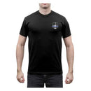 Rothco Thin Blue Line Shield T-Shirt. Item