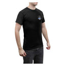 Rothco Thin Blue Line Shield T-Shirt. Item
