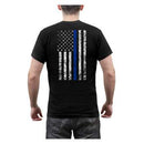 Rothco Thin Blue Line Shield T-Shirt. Item