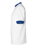 Augusta Sportswear 50/50 Ringer T-Shirt 710 - White/ Royal