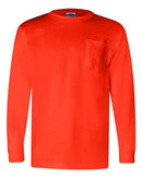 Bayside Union-Made Long Sleeve Pocket T-Shirt 3055
