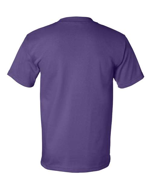Bayside USA-Made Heavyweight T-Shirt 5100 - Purple