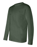 Bayside USA-Made Long Sleeve T-Shirt 6100 - Forest Green