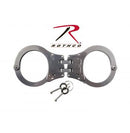 Rothco NIJ Approved Stainless Steel Hinged Handcuffs. Item