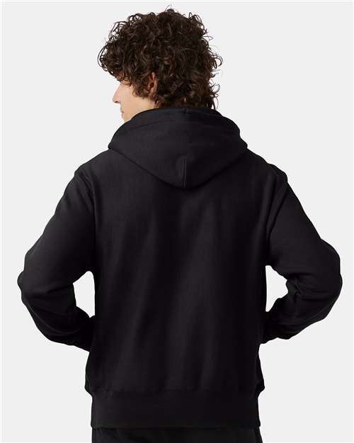 Champion Reverse Weave® Hooded Sweatshirt S101 - Black