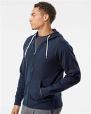 Independent Trading Co. Lightweight Full-Zip Hooded Sweatshirt AFX90UNZ
