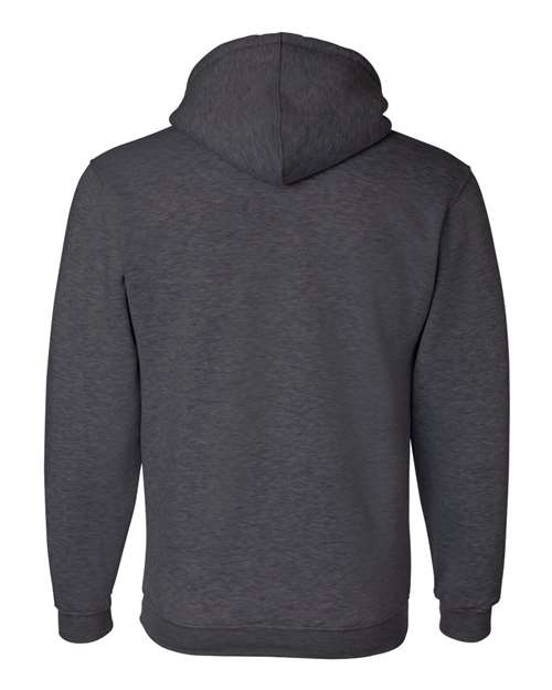 Bayside USA-Made Hooded Sweatshirt 960 - Charcoal Heather