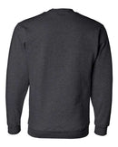 Bayside USA-Made Crewneck Sweatshirt 1102 - Charcoal Heather