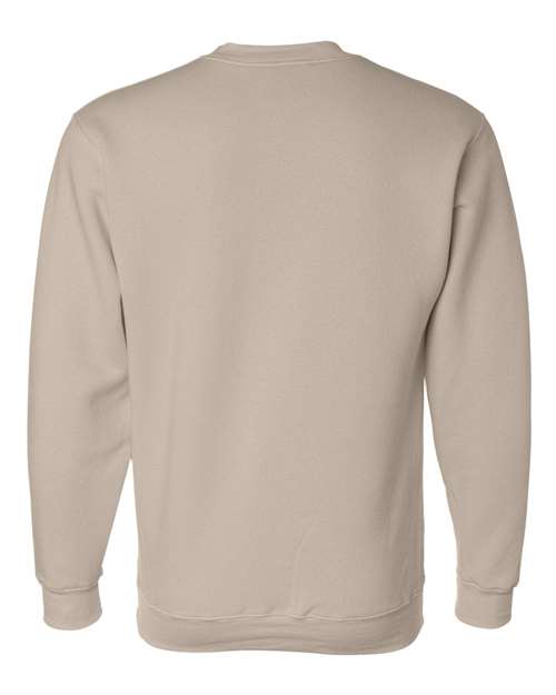 Bayside USA-Made Crewneck Sweatshirt 1102 - Sand