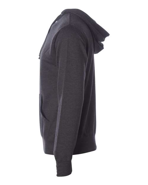 Independent Trading Co. Midweight Hooded Sweatshirt SS4500 - Charcoal Heather