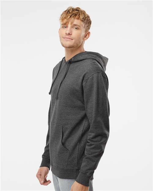 Independent Trading Co. Midweight Hooded Sweatshirt SS4500 - Charcoal Heather