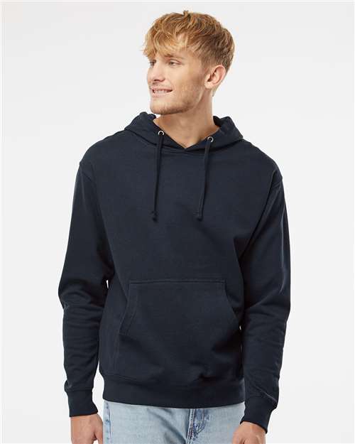 Independent Trading Co. Midweight Hooded Sweatshirt SS4500 - Classic Navy