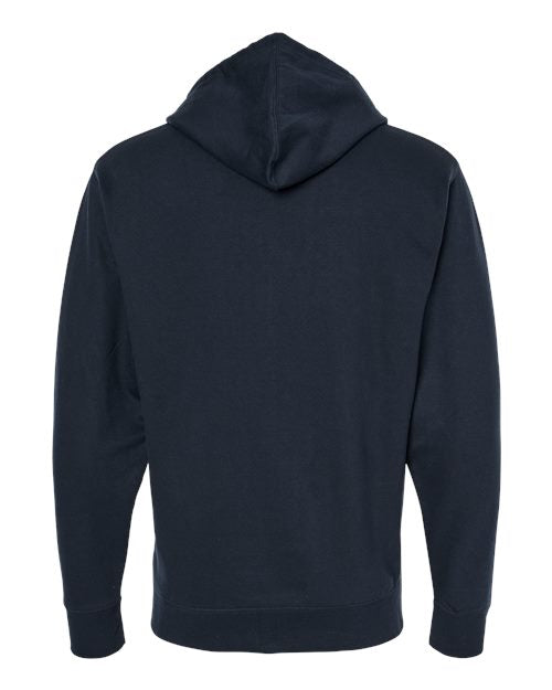 Independent Trading Co. Midweight Full-Zip Hooded Sweatshirt SS4500Z - Navy