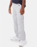 Champion Powerblend® Youth Open-Bottom Sweatpants with Pockets P890