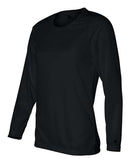 Badger Women's B-Core Long Sleeve T-Shirt 4164 - Black