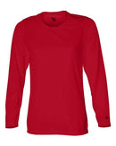 Badger Women's B-Core Long Sleeve T-Shirt 4164 - Red