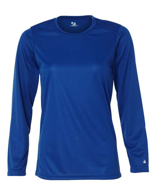 Badger Women's B-Core Long Sleeve T-Shirt 4164 - Royal